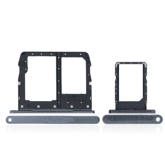 Replacement Dual Sim Card Tray Compatible For LG K30 (X320 / 2019) (New Aurora Black)