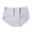 Purple, variant on Womens Mid Rise Seamless Cotton Briefs Lettering Waistband Vertical Stitching Breathable Underwear