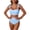 Sky Blue, variant on Staron Women's Solid Color Backless Bikini Swimsuit Off-Shoulder High Cut Monokini with Removable Padded Bra for Beach Vacation Pool Party, Khaki XXL
