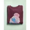 thumbnail image 3 of Manga Couple Soft Embrace Sweatshirt Women -Image by Shutterstock, Female XX-Large, 3 of 4