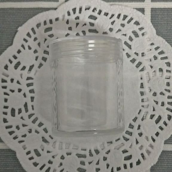 HEALEEP 30Pcs Containers for Body Cream Transparent Round Plastic Jars with Screw On Lids