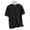 *Black, variant on VBVC Men's Quick Dry Crew Neck T-Shirts, Breathable Short Sleeve Athletic Shirts For Men, Black , XS-3XL
