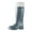 2Grey, variant on Womens Rubber Bots Wide Calf Boots Plush Lined Warm Waterproof Rain Boot Garden Shoes