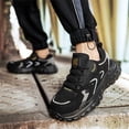 thumbnail image 4 of LASUDRAA Steel Toe Shoes for Men Work Safety Shoes Lightweight Slip Resistant Air Cushion Running Shoes, 4 of 5