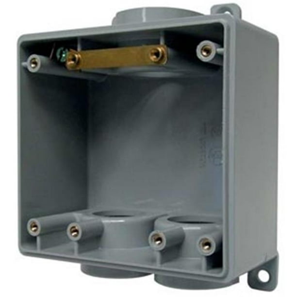 Ipex 103234 PVC Double Gang Boxes