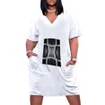 thumbnail image 2 of Mono enganche vestido suelto con bolsillos vestidos de fiesta para mujer vestidos de verano para mujer 2025 vestido largo de verano para mujer, 2 of 7