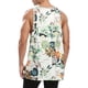 thumbnail image 5 of TRKIYQC Camisetas sin mangas para hombre Estampado floral Sin mangas Cuello redondo Diseño Suelto Verano Playa Estilo hawaiano Camisetas sin mangas TRKIYQC  Moda，ocio, 5 of 7