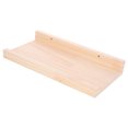 thumbnail image 4 of HOMEMAXS Beige Floating Wall Shelf for Storage and Display Made of WearResistant Synthetic Material 23.5 Inches, 4 of 8