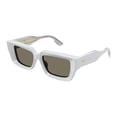 thumbnail image 2 of Gucci GG1529S 004 54mm Square Sunglasses for Men's Grey, 2 of 5