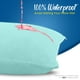 thumbnail image 3 of Protectores de almohada Utopia Bedding, impermeables, tamaño king, 4 unidades, 3 of 7