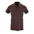 thumbnail image 1 of SOLS - Polo de manga corta piqué modelo Phoenix para hombre (Oxblood Jaspeado), 1 of 3