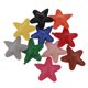 thumbnail image 5 of 10 estrellas de corazón de piel sintética con abalorios de purpurina para joyas colgantes, Los 6x6x1cm Zulema Colgantes con forma de corazón de estrellas, 5 of 8