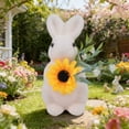 thumbnail image 1 of Creatine Bunny Rabbit Statue Garden Sculpture Outdoor Easter Party Patio Yard Ornament, 1 of 5