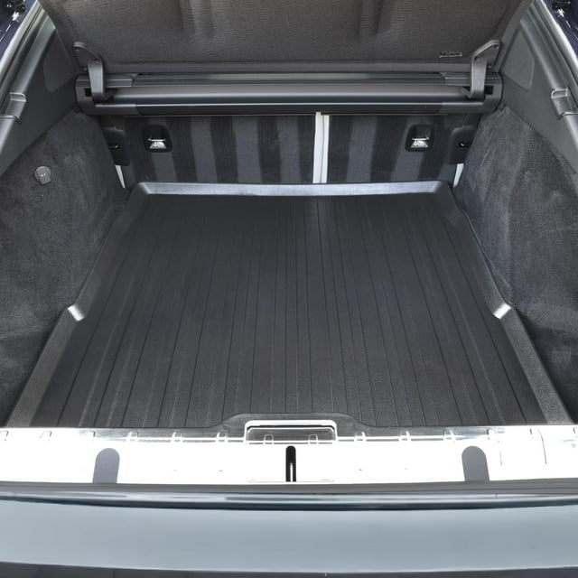 Premium Cargo Liner for Porsche Panamera 2017-2023 - 100% Protection - Custom Fit Car Trunk Mat - All-Season Black Cargo Mat - 3D Shaped Laser Measured Trunk Liners for Porsche Panamera