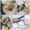 thumbnail image 4 of 1 juego de moldes de silicona para caja de regalo de almacenamiento de forma cuadrada de epoxi de cristal DIY con forma de lazo, 4 of 8