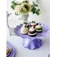 thumbnail image 4 of Juego de 6 expositores de mesa de postre de plástico, 3 soportes para tartas de 9 pulgadas, 3 soportes para cupcakes Mnini de 4 pulgadas, bandeja para cupcakes, diseño versátil para cumpleaños, fiesta, 4 of 8