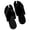 Black, variant on Women’s Solid Color Flip Flops with Bow Accent, Non-Slip Cushioned Thong Sandals, Lightweight Summer Beach Slippers for Daily Wear