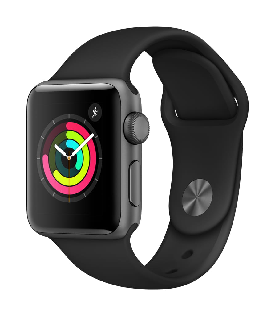 Apple Watch Series 3 GPS - 38mm - Sport Band - Aluminum Case