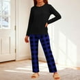 thumbnail image 1 of Conjuntos de blusas y camisas de cuello redondo y manga larga para niños y niñas, moda con rayas bonitas, pantalones suaves de manga larga, traje para niña, pantalones superiores, 1 of 6