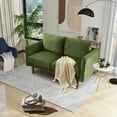 thumbnail image 3 of Znerfarg 56'' Squre Arms Loveseat, Thickened Sofa Seat Cushion for More Comfort,32.9'' H X 56'' W X 29.9'' D, 3 of 8