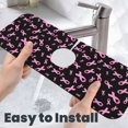 thumbnail image 6 of Sikiie Breast Cancer Awareness Splash Guard for Sink Faucet-1 PC Super Absorbent Fast Drying Mat Sink Gadgets-Splash Guard for Kitchen, Sink Mat, 6 of 7