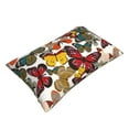 thumbnail image 3 of Daiia Retro Floral Butterfly Bedding Waterproof Pillow Protector Zippered Queen – Bed Bug Proof Pillow Encasement-16"x24", 3 of 9