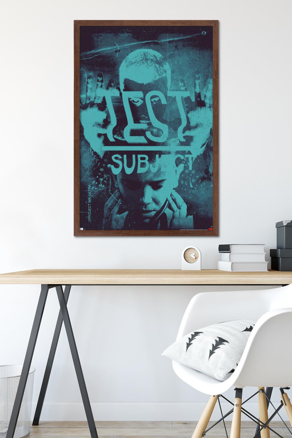 Netflix Stranger Things: Season 4 - Test Subject Wall Poster, 22.375" x 34" Framed
