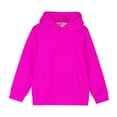 thumbnail image 4 of Meitianfacai Girls Hoodies Trendy Sweatshirts for Girls Fleece Hooded Pullover Tops Sweaters Casual Comfy Fall Fashion Outfits Clothes 2024, Girls Hot Pink Sweatshirt Size 13-14 Years, 4 of 8