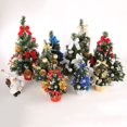 thumbnail image 2 of Promotion Clearance! Mini Christmas Trees Xmas Decorations Pine Tree Placed In The Desktop Christmas Festival Home Ornaments, 2 of 6