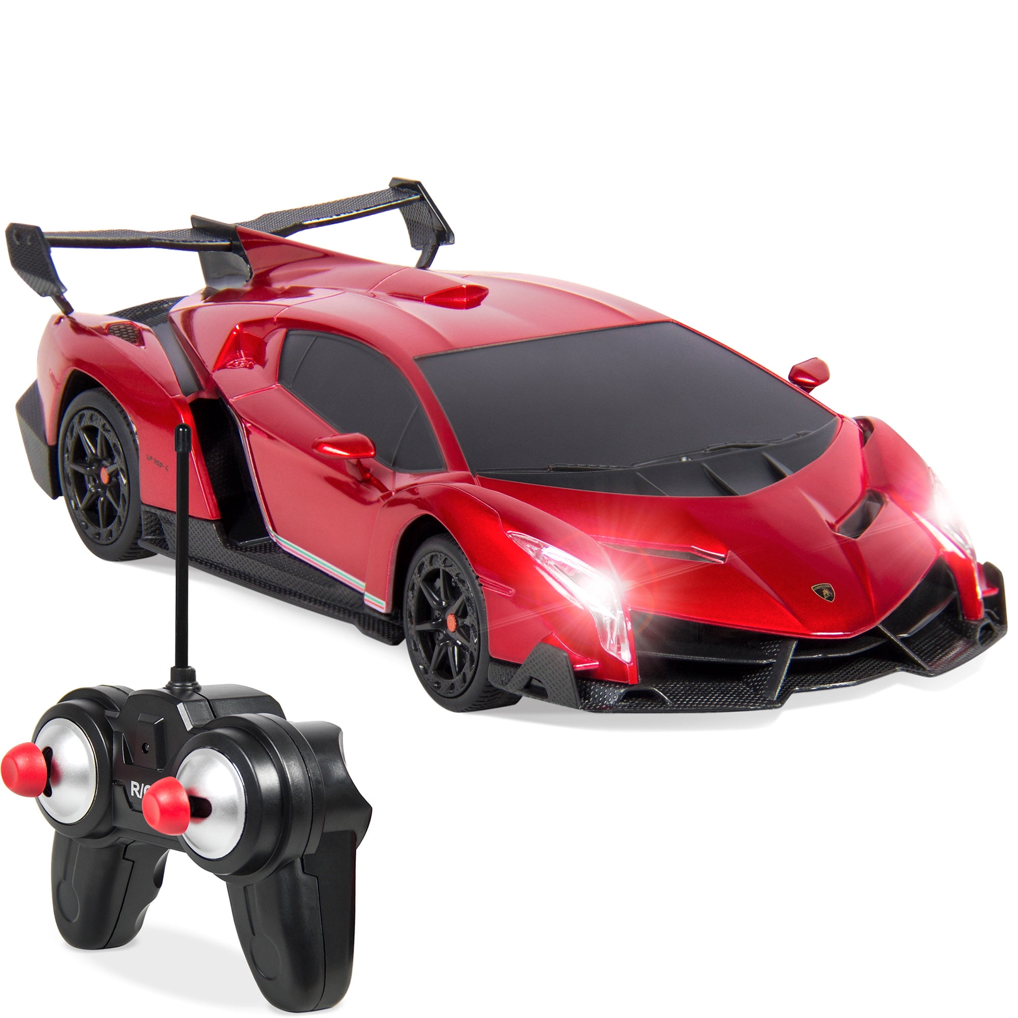 Best Choice Products 1/24 Officially Licensed RC Lamborghini Veneno Sport Racing Car w/ 27MHz