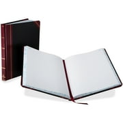 Boorum & Pease Columnar Book, Record Rule, Black Cover, 300 Pages, 10-3/8" x 8-1/8"
