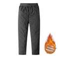 thumbnail image 2 of Mepaouo Fleece Waterproof Pants for Women Men Winter Warm Outdoor Snow Sweatpants Sizes M-5X, 2 of 6