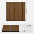 thumbnail image 4 of 11/31 PCS Peel and Stick 3D Embossed Striped Vinyl Wall Panels Luxury Self-Adhesive Removable Waterproof Washable Impact Resistant for Living Room Bedroom Accent Wall 15.75"x15.75" 3.5MM Thick, 4 of 10