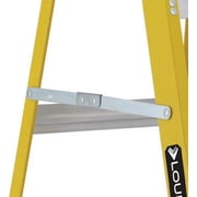 Louisville Ladder 4' Fiberglass Step Ladder, 8' Reach, 250 lbs Load Capacity, FS2004