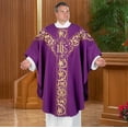thumbnail image 4 of RJ Toomey MC231 Embroidered Chasuble-Red, 4 of 4