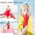 thumbnail image 6 of LShunze Microfiber Beach Towel, Quick Dry Travel Towel Large Sand Free Towel for Beach, Camping, Swim Pool, Gym, Sports& Yoga,55 x 28 Inches, 6 of 7