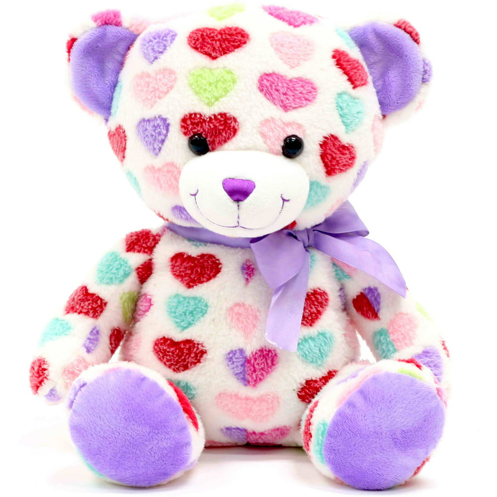 Valentines Day 135 Heart Pattern Plush Bear Toy