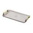 thumbnail image 2 of veasfak Serving Tray Rectangular Bathroom Organizer for Restaurant Hotel Living Room L, 2 of 9