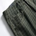 thumbnail image 4 of LZLER Men Dress Pants Plaid Casual Stretch Chinos Pant, 4 of 6