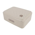 thumbnail image 1 of 304 Stainless Steel Lunch Box, 1200ml Sealed Food Prep Container With Lids, Metal BentoBox for Adults Office Camping Picnic Travel Work, 1 of 7
