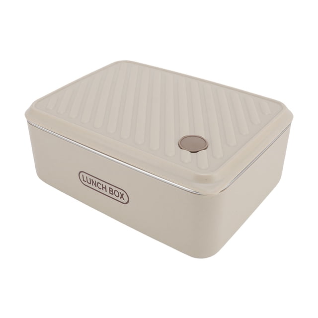 304 Stainless Steel Lunch Box, 1200ml Sealed Food Prep Container With Lids, Metal BentoBox for Adults Office Camping Picnic Travel Work