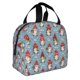 thumbnail image 2 of Easygdp Snowflake Christmas gnome Bolsa Térmica Premium - Tela Oxford Impermeable, Gran Capacidad, Bolsillo Frontal, Unisex para Trabajo, Escuela, Actividades al Aire Libre y Picnics, 2 of 8