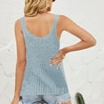 thumbnail image 3 of Mittory Womens Summer Sleeveless V Neck Sweater Vest Fall Knitted Loose Cami Tank Tops, 3 of 6