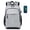 LIGHT GRAY, variant on Men's Water Resistant Backpack Ultra Lightweight Back Bag for Men Backpack Book Bag Men's Stylish Backpack 15.6" Notebook Backpack
