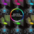 thumbnail image 3 of 2025 RGB Toilet Bowl Light with Star Projector Human Induction Motion Sensor Toilet Light RGB Backlight Bathroom WC Night Lamp, 3 of 5