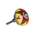 thumbnail image 2 of KNOB-IT VINTAGE HANDPAINTED CERAMIC KNOBS (8 Pack) K000001, 2 of 3