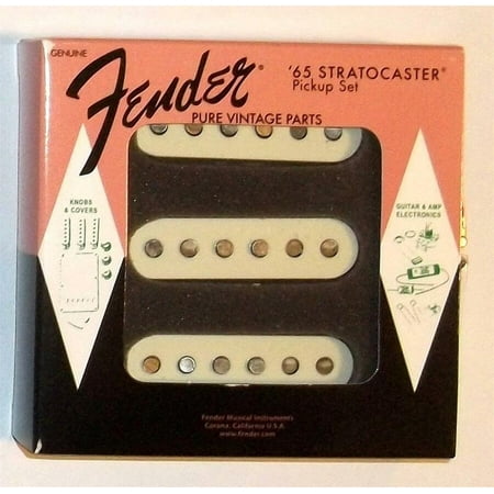 50s Stratocaster Pickups - Fender® Pure Vintage '65 Stratocaster Pickup Set~Alnico 5~0992237000~Brand New