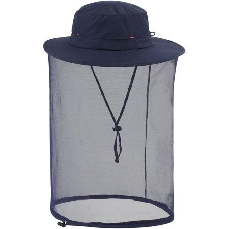 Men s Mosquito Net Hat for Fishing Gardening Beekeeping Hiking Boonie Hat Outdoor UPF 50+ UV Sun Protection Hat