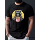thumbnail image 1 of Casual Raccoon Print T-shirt - Men's Short Sleeve Top for Summer Daily Wear, 1 of 4