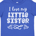 thumbnail image 4 of Inktastic I Love My Little Sister with Hearts Boys or Girls Toddler T-Shirt, 4 of 5